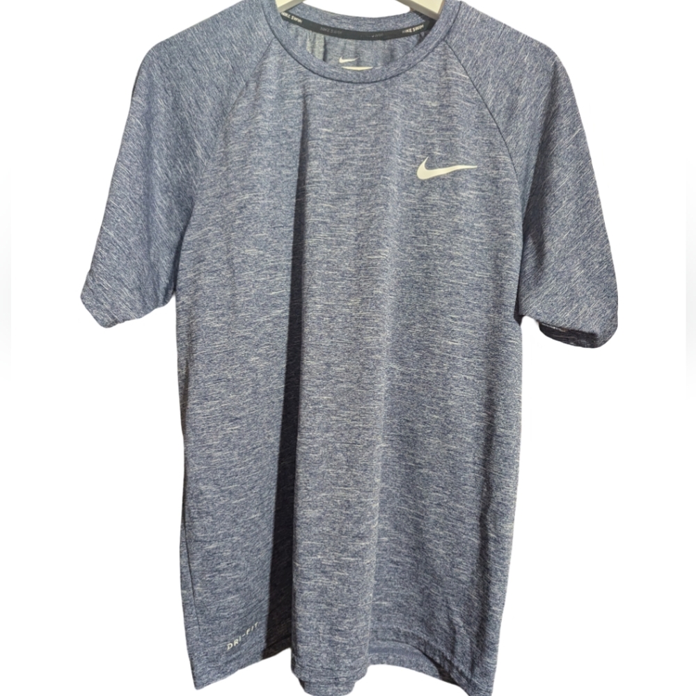 NIKE DRI-FIT SIZE LARGE Heather Blue Color, Pre-Loved, Great Condition, …